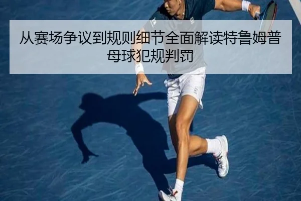 从赛场争议到规则细节全面解读特鲁姆普母球犯规判罚